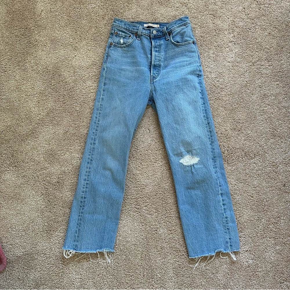 Levi’s Ribcage Jeans High Waist Ankle Straight